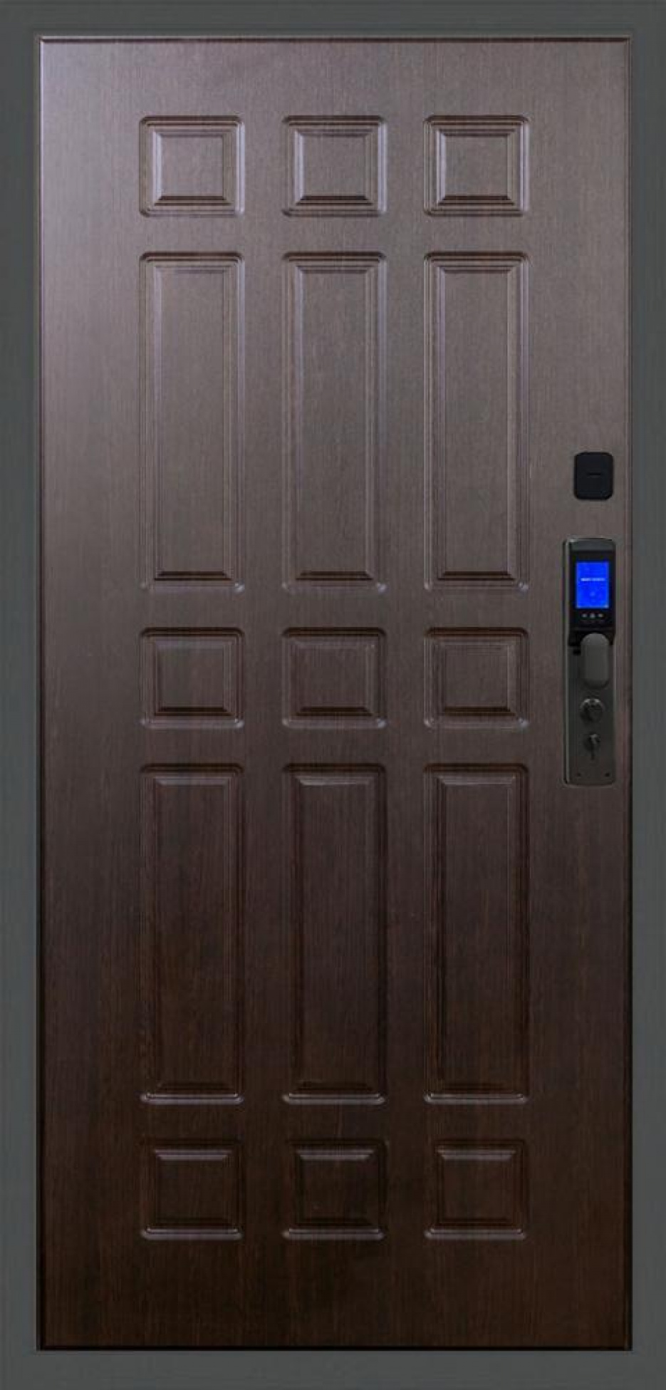 Входная дверь Баяр M2055 Face ID ФЛ-33, Цвет "Венге"